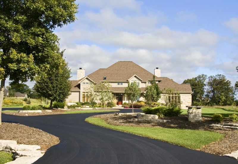New Asphalt Driveway Installation